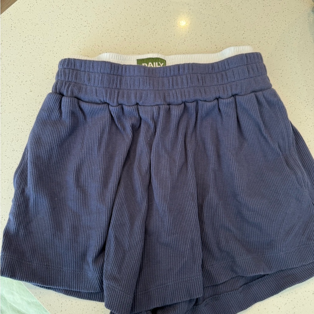 Daily Drills Navy Women's Shorts - Picture 2 of 3